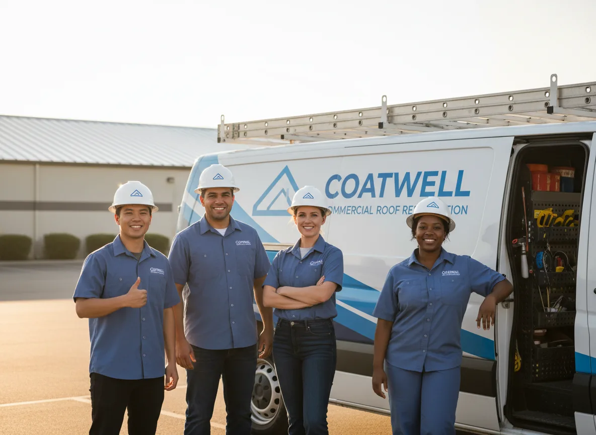Commercial roof coating company in Camden, TN